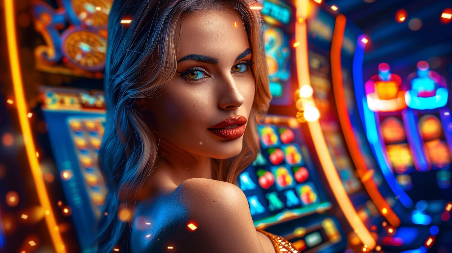 Antarmuka aplikasi vw108 slot menampilkan permainan slot dan live casino